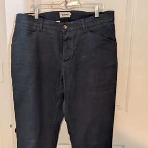 Taylor Stitch Camp Pant - Coal - sz 35